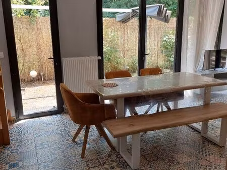 duplex avec jardin privatif