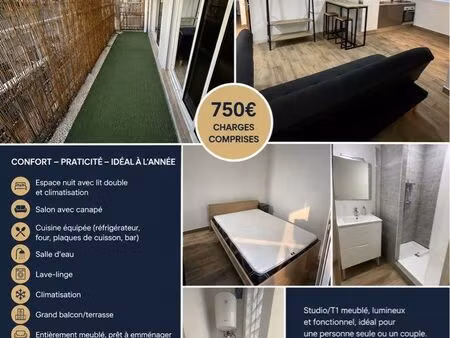 studio à louer sur pap