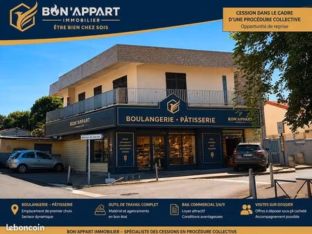 boulangerie  fonds de commerce  pâtisserie bras panon