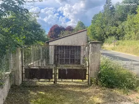 garage 35m2+ terrain
