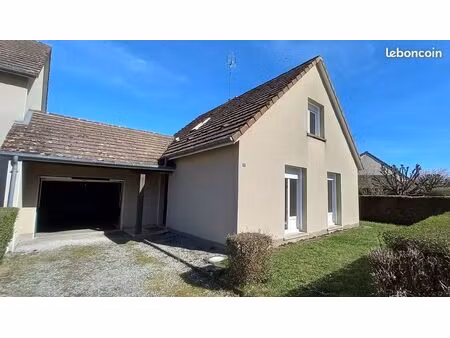 gouzon - à vendre pavillon duplex 2 chambres avec jardin