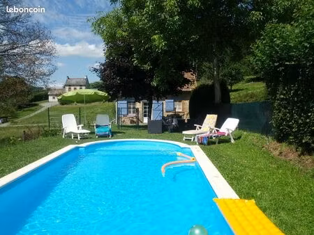 maison de campagne avec piscine privée chauffée  coup de coeur