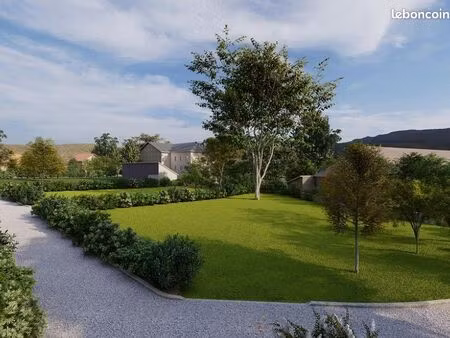 terrain à bâtir 450 m² - domaine sécurisé - proche besançon - 75 000