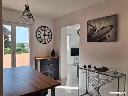 duplex 48m2 avec balcons – petite copropriété