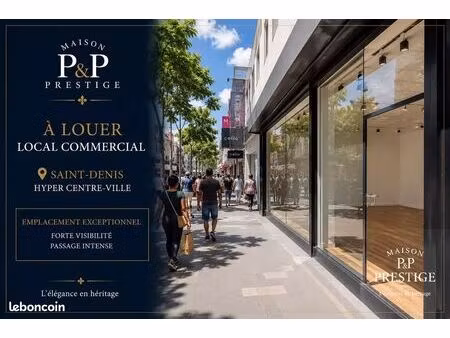 local commercial 1200 m² saint-denis