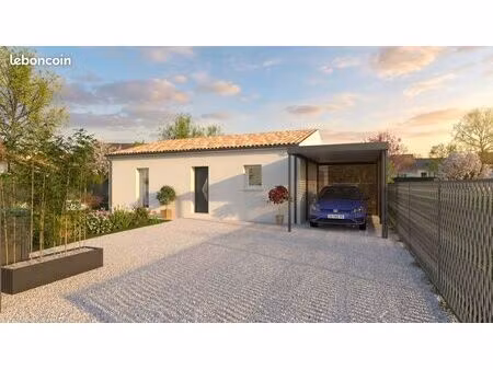 maison de 70 m² sur un terrain de 473 m² à la couronne en charente (16)