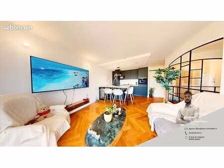 appartement 3 pièces 63 m²