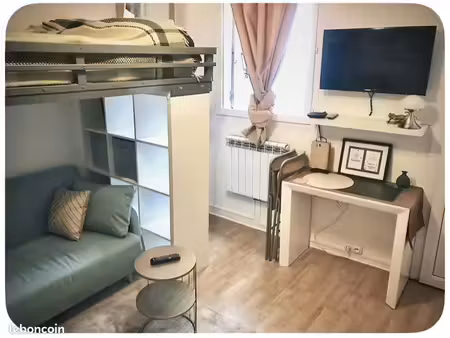 studio 20m2 - meublé indépendant avec cour – idéal étudiant paris 8
