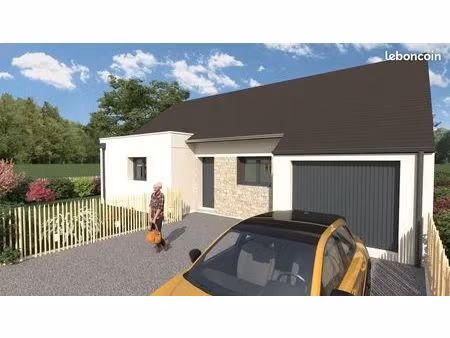 projet de construction d'une maison 81 m² avec terrain à loudeac (22)