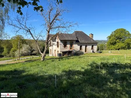 entre brive et tulle- charmante maison en pierre 3 chambres avec belle vue dégagée