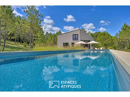 architecture contemporaine et vue exceptionnelle