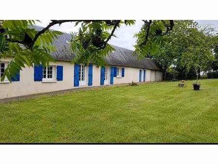 maison de plain-pied avec double garages- épreville-près-le-neubourg