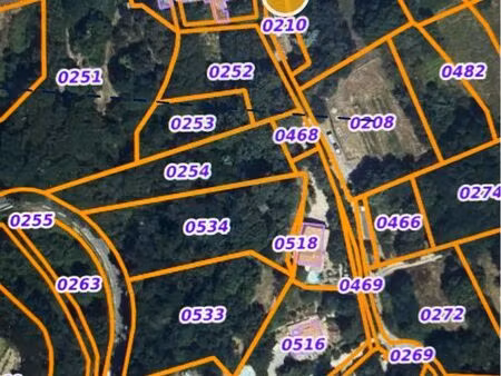 terrain 1300 m2 constructible