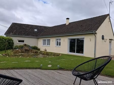 maison 133 m ² 4 chambres mesnils sur iton