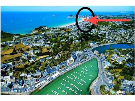 pour investisseur au coeur du val-andre - studio vue mer 50m de plage de sable