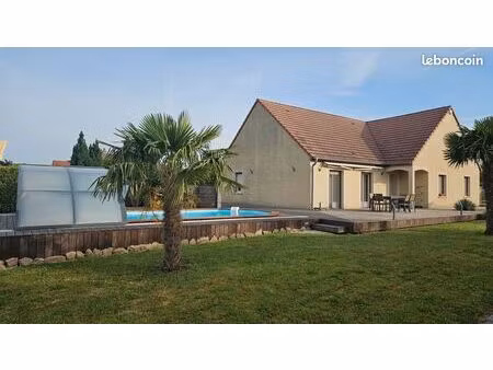 ? maison de plain-pied 135 m² – 4 chambres  piscine  grand terrain – proche auxonne