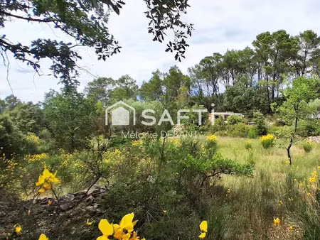vente terrain 61137 m² à entrecasteaux (83570)  129 000 €