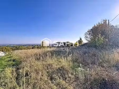 vente terrain à batir 1329 m² à caraman (31460)  125 000 €