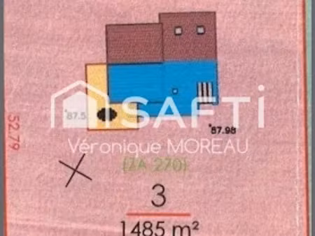 vente terrain à batir 1485 m² à maizet (14210)  123 000 €