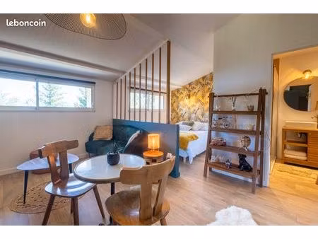 studio meublé rénové et climatisé – 30m² – portes-lès-valence