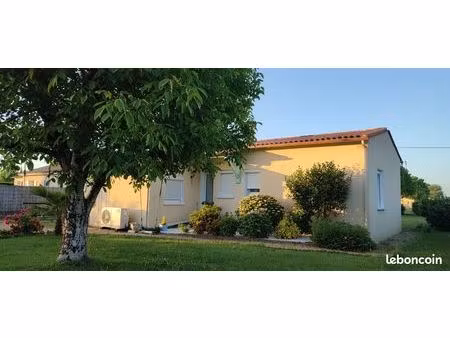 maison de plain-pied 109 m²  centre de prigonrieux à pied