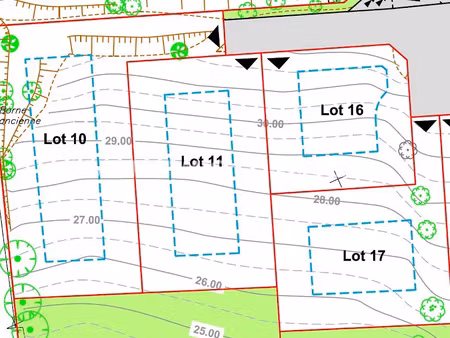 vente terrain 626 m² à roquebrune-sur-argens (83520)  239 200 €