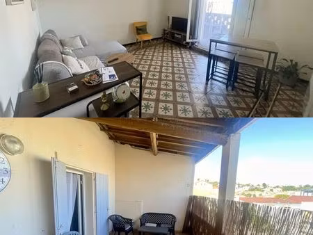 appartement calme de 60 m² avec terrasse – béziers centre