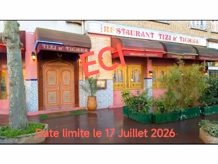 fonds de commerce restaurant 200 m²