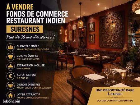 local 110 m² suresnes