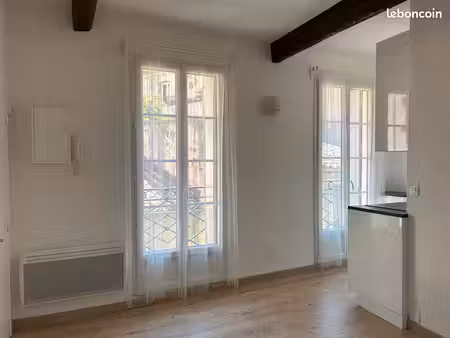 appartement 2 pieces renove centre historique