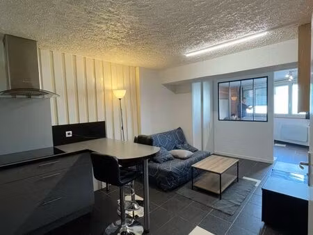 appartement meublé t1bis + local commercial