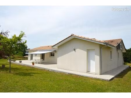 maison contemporaine 6 pièces 133 m² – vue vignes – daignac (33420)