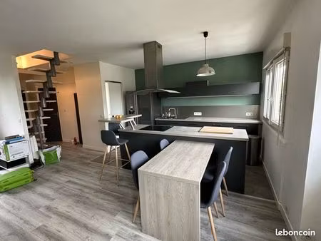 t2/f2 duplex refait à neuf - 76 m2