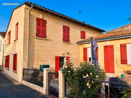 grande maison de bourg. axe libourne-bordeaux