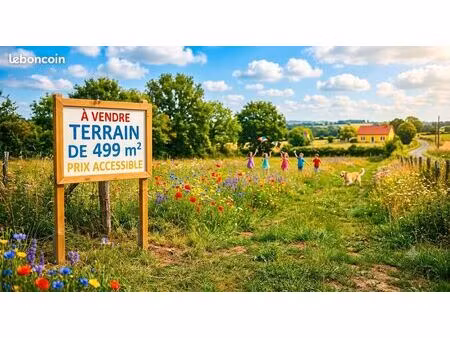 terrain 499 m² saint martin de hinx