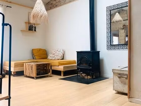 bosser en bas  vivre au-dessus — maison 98m² à celleneuve