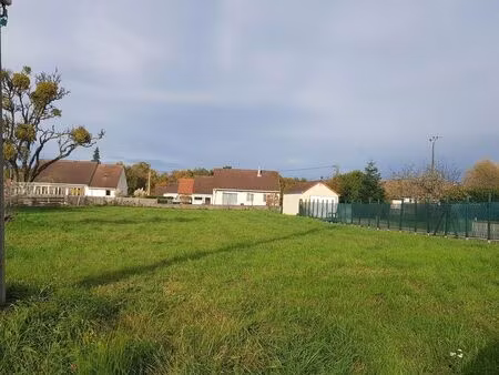 terrain 1283 m² mennetou sur cher