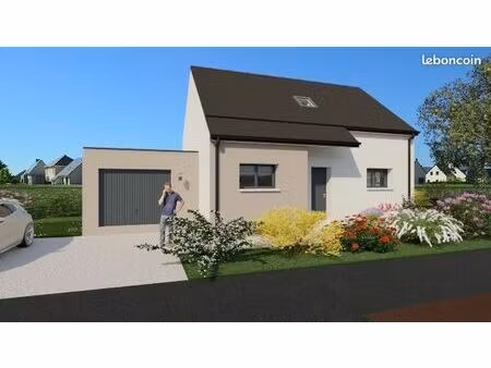 projet de construction d'une maison 86 m² avec terrain à argentre-du-plessis (35)