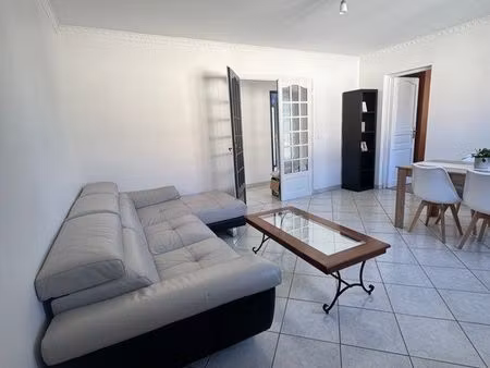 appartement 4 pièces 3 chambres quartier triage 78 m2 meublée