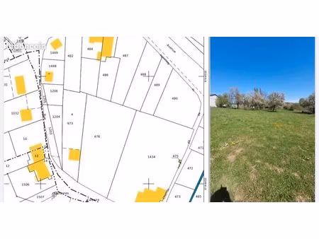 terrain constructible de 3 230 m² – 60 000