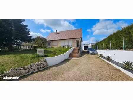 maison individuelle avec sous sol total+ garage indépendant + 1420m terrain