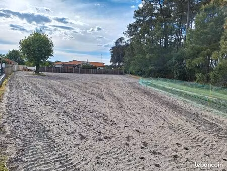 terrain biscarrosse 1532m2 uc 30%
