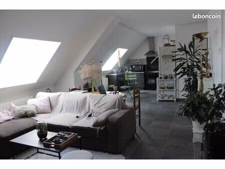 charmant appt t3 de 74 m² lumineux - garage fermé - centre de vineuil