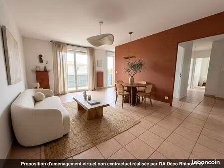 appartement 3 pièces 66 m²