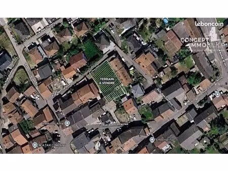terrain 687 m² fameck