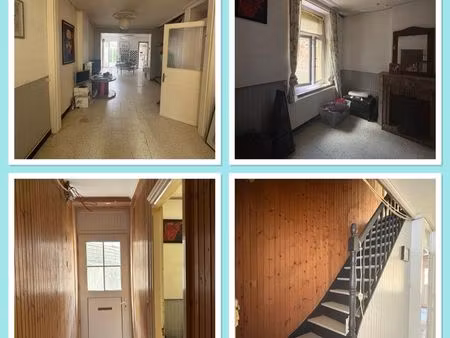 maison 1930 individuelle – 95 m² – terrain exceptionnel de 1 990 m² – centre-ville