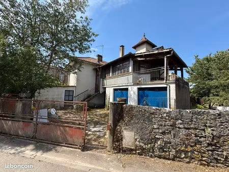 maison 115 m² à rénover – terrain 600 m² – mercuès