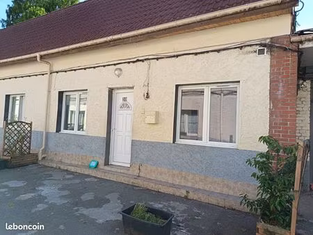 maison 3 chambres 54m² - 650/mois - denain