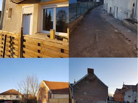2 maisons 80m² avec exterieurs