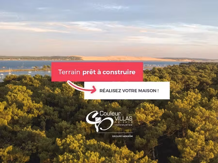vente terrain 500 m² à gujan-mestras (33470)  275 000 €